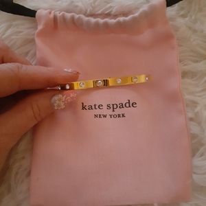 Kate Spade Set in Stone Hinged Bangle